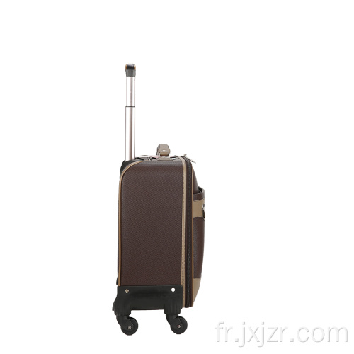 valise en PU brun super silencieux